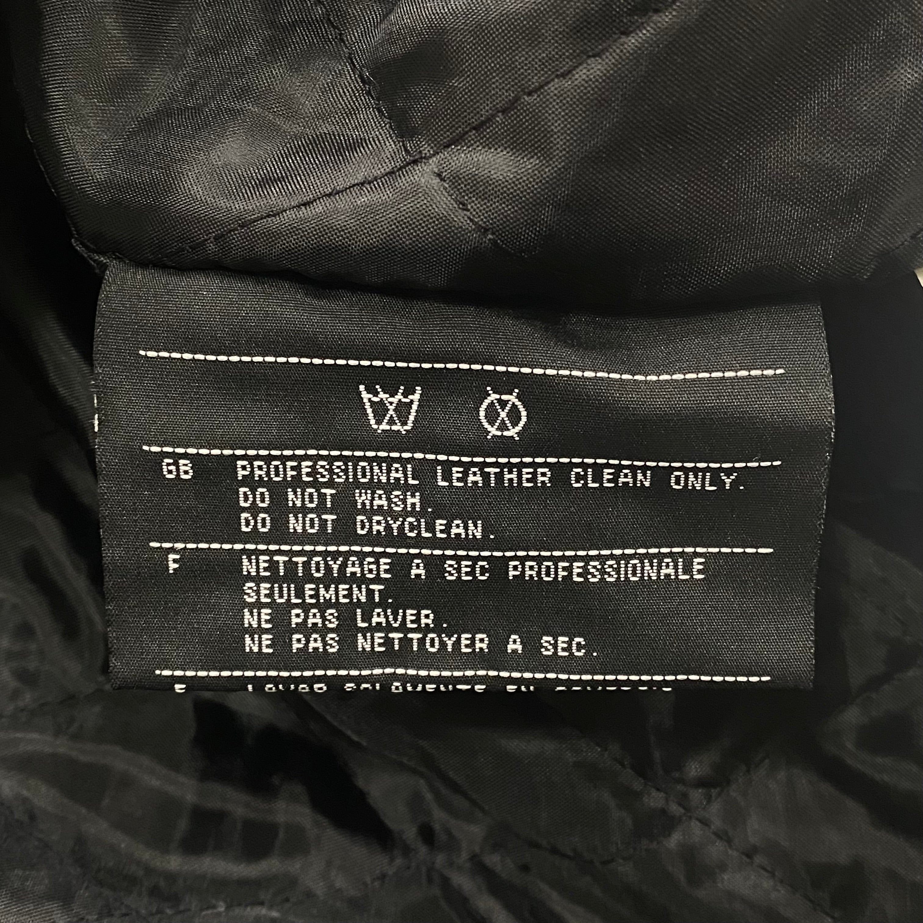 Harley-Davidson 1/1 Official Prototype Black Nylon Polyurethane Coating Back Embroidered Logo Jacket Men’s XXL