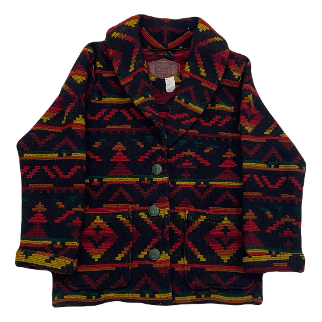 Vintage Woolrich Wool Aztec Southwestern USA Made Jacket Coat Women’s Medium
