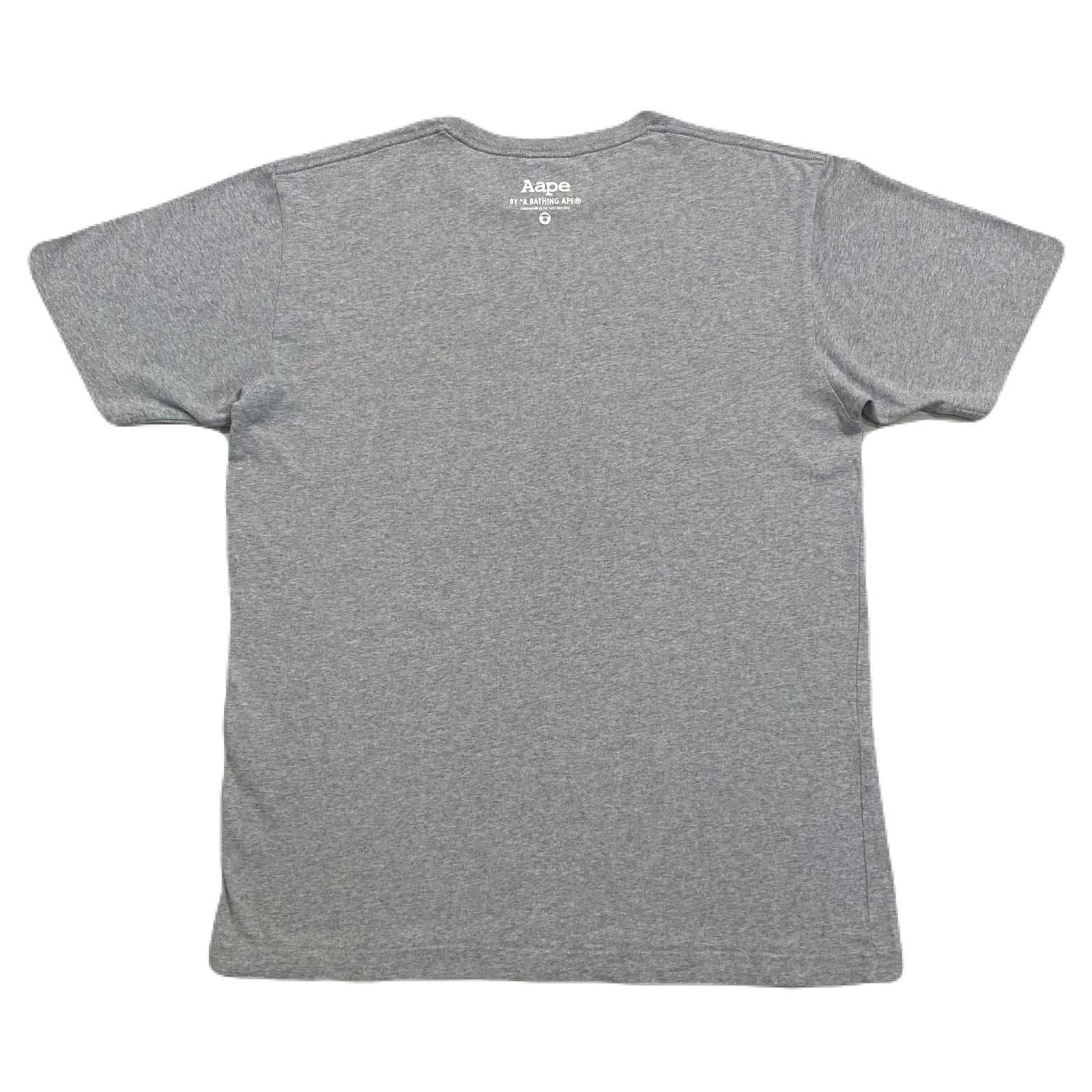 Aape By A Bathing Ape Bape Camo Letter Big Head Gray T-Shirt Men’s XL