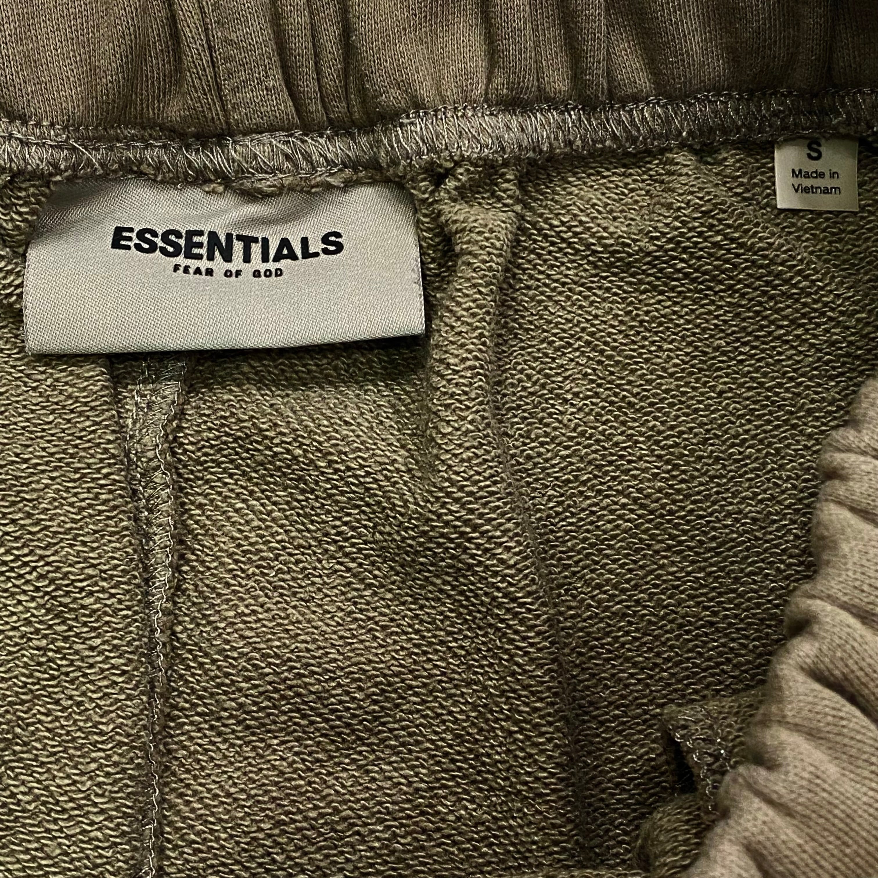 Fear Of God Essentials Olive Green Sweatpants Joggers Men’s Small
