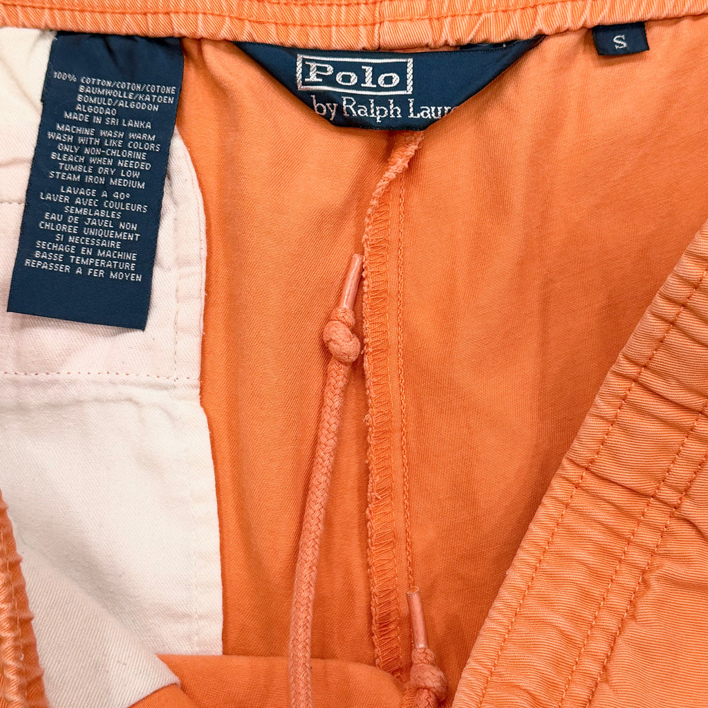 Vintage Polo Ralph Lauren Prepster Stretch Orange Chino Shorts Men’s Small