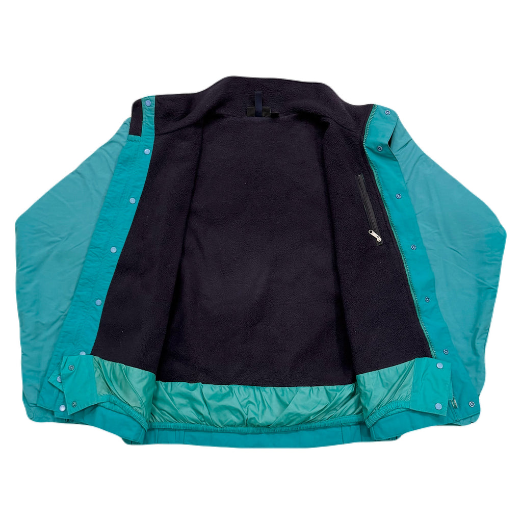 Vintage Patagonia Shelled Synchilla USA Teal Fleece Lined Bomber Jacket Men’s Medium