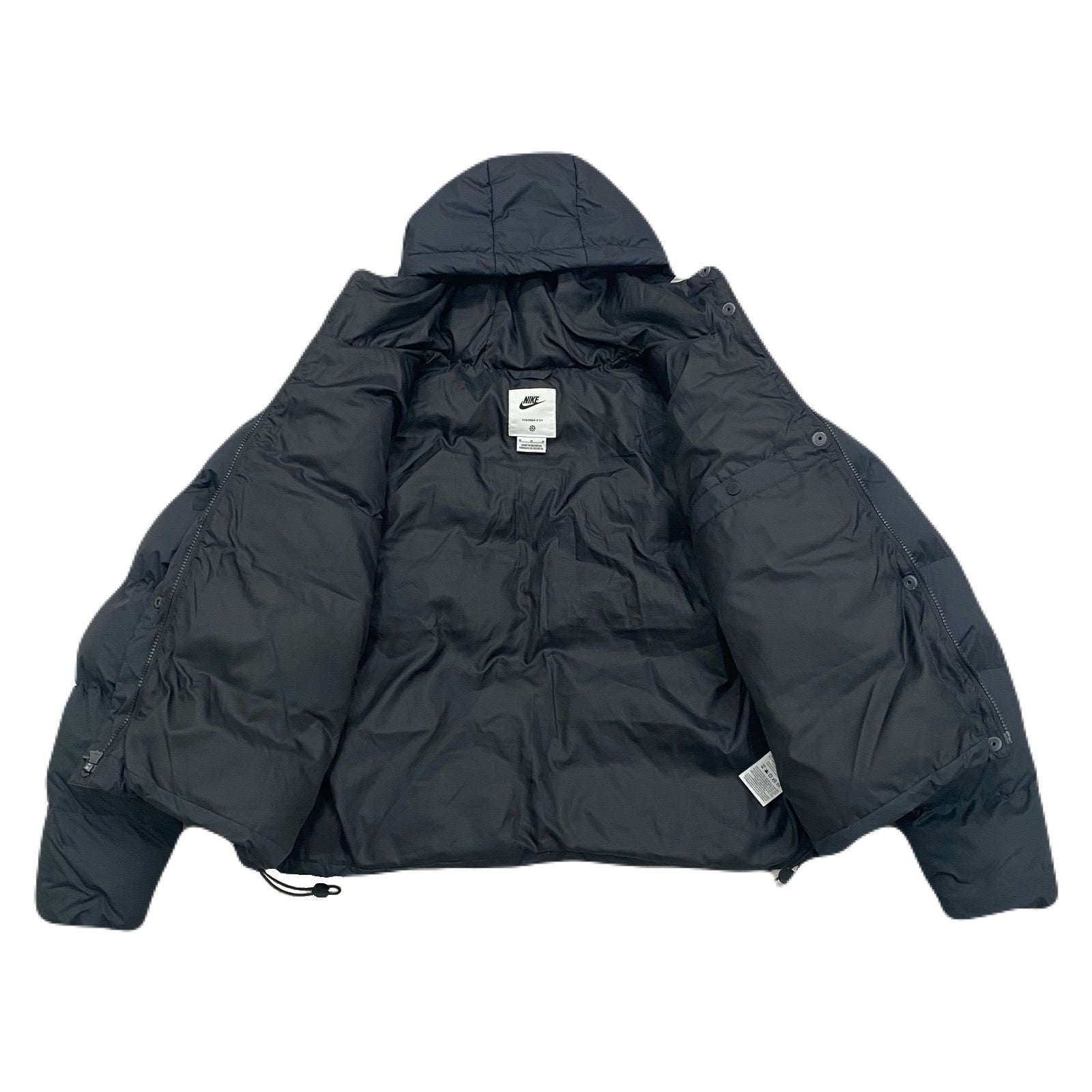 Nike Therma-Fit Metro Hooded FD8290-010 Loose Fit Puffer Jacket Women’s Medium
