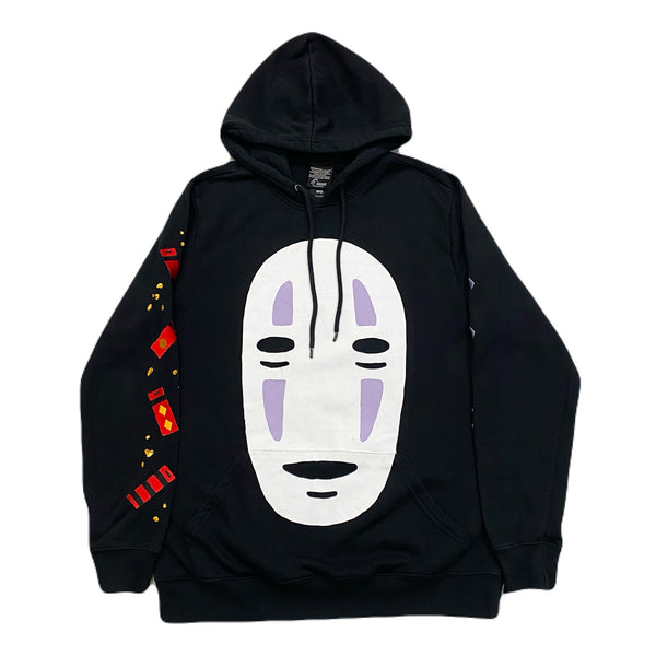 Vintage 2001 Spirited Away Studio Ghibli No-Face Embroidered Hoodie Men’s Medium