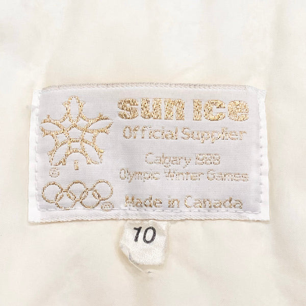 Vintage Sun Ice Official 1988 Calgary Winter Olympics Jacket Women’s Size 10