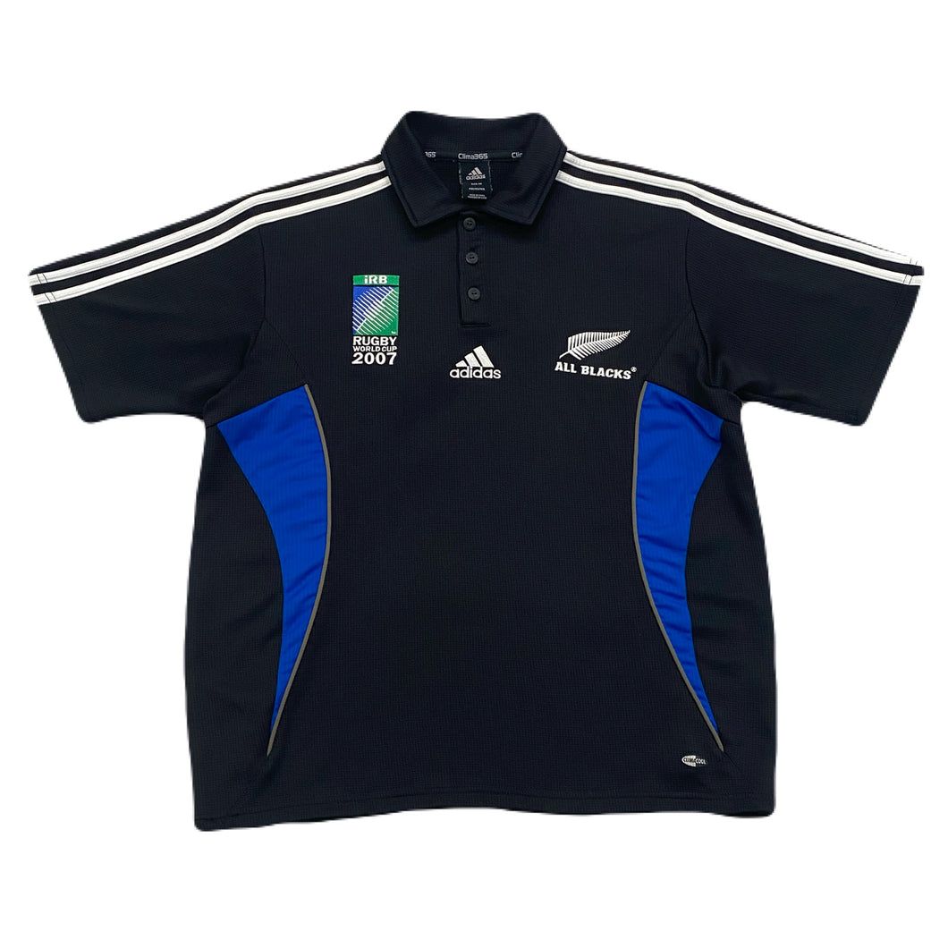 Adidas New Zealand All Blacks 2007 World Cup Rugby Jersey Shirt Men’s Medium