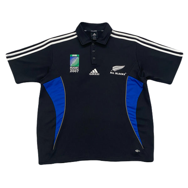 Adidas New Zealand All Blacks 2007 World Cup Rugby Jersey Shirt Men’s Medium