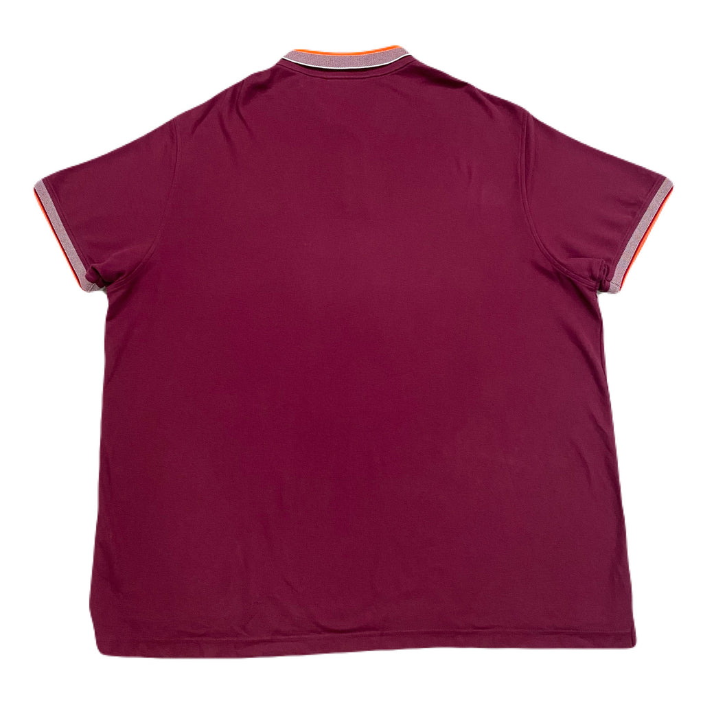 Psycho Bunny By Robert Godley 2023 Maroon Crossbones Polo Shirt Men’s 4XL