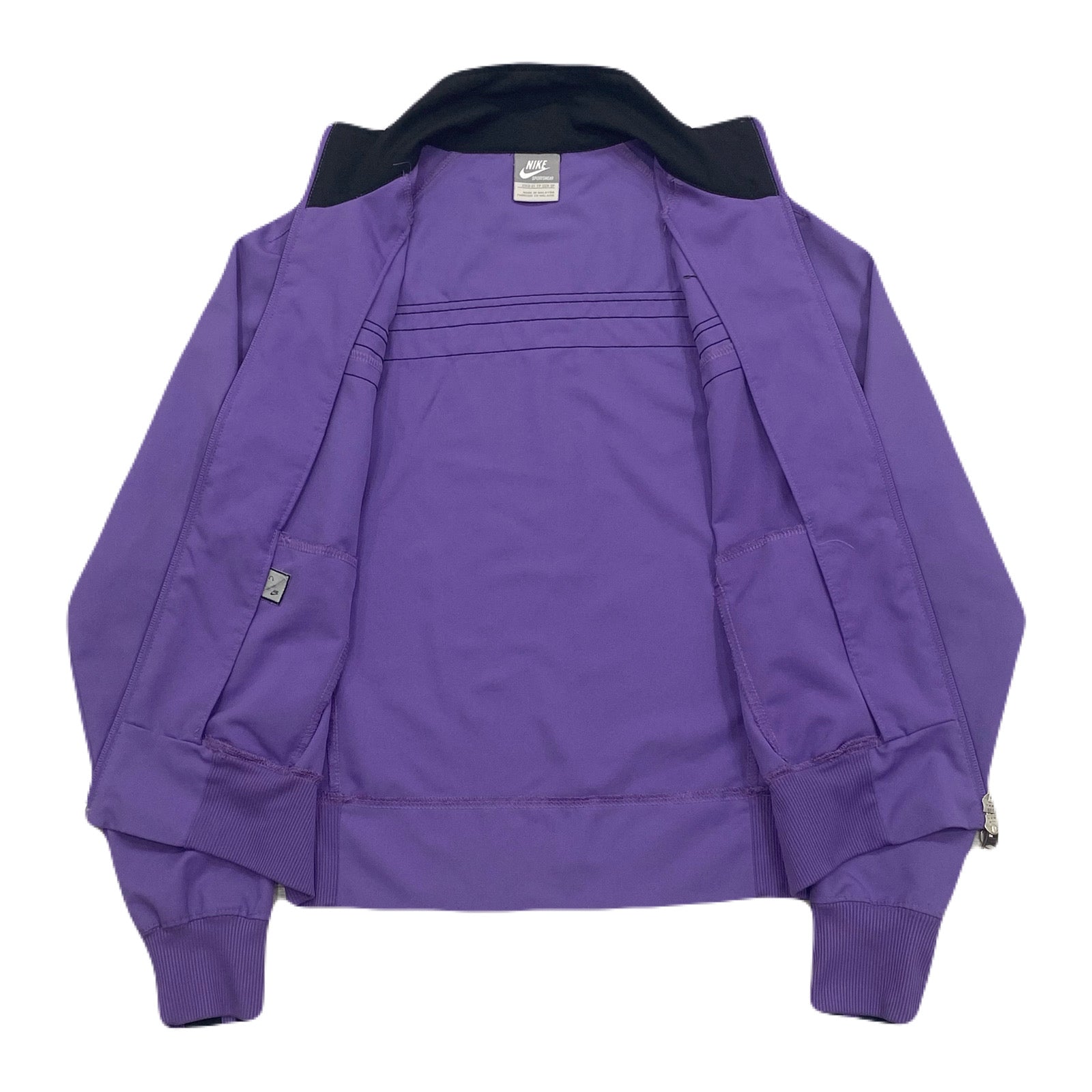 Nike Sportswear Purple Black Track Jacket Women’s XS (0-2)