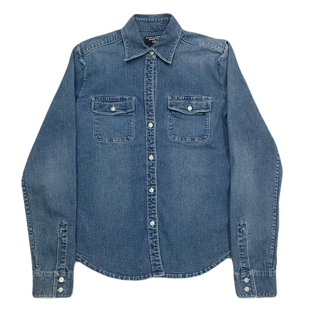 Ralph Lauren Jeans Co. Denim Button Up Shirt Women’s Small