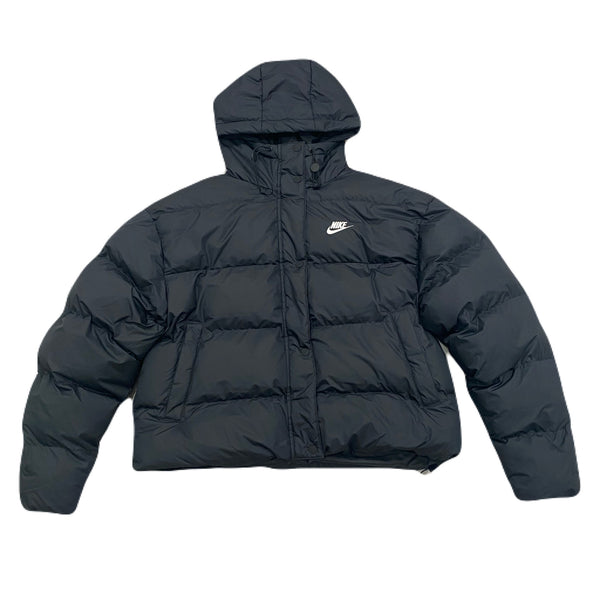 Nike Therma-Fit Metro Hooded FD8290-010 Loose Fit Puffer Jacket Women’s Medium