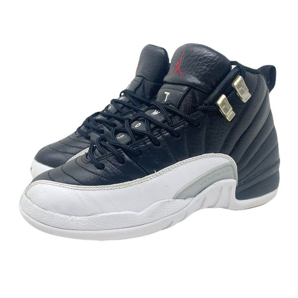 Nike Air Jordan 12 Retro Playoffs 153265-006 Boys Athletic Shoes Sneakers 4Y