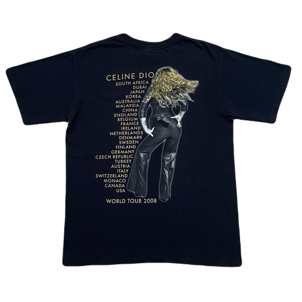 Celine Dion 2008 World Tour Concert Anvil T-Shirt Men’s Medium