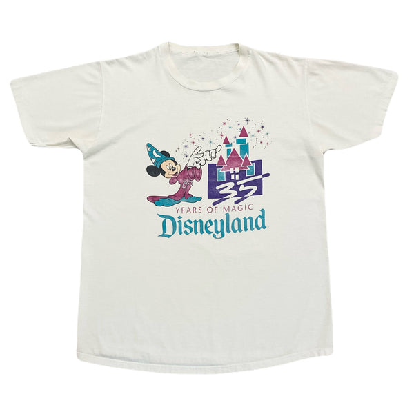 Vintage 1990 Disney Disneyland 35 Years of Magic Mickey Mouse T-Shirt Women’s Medium