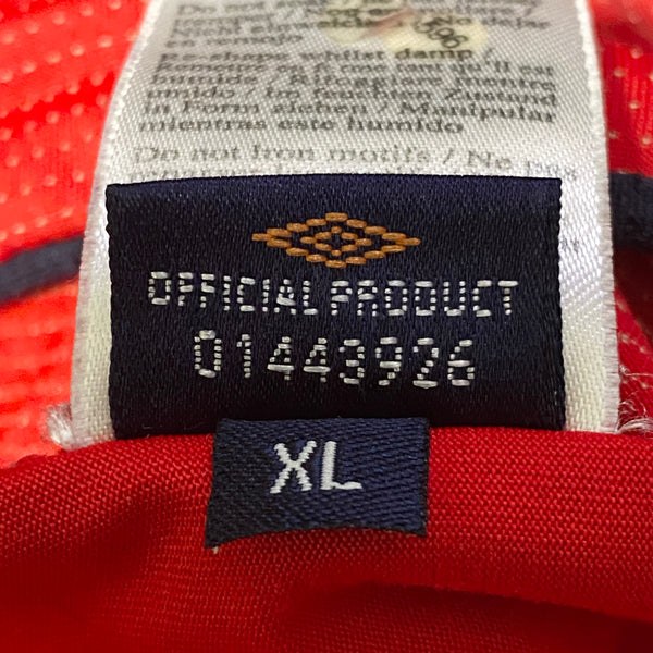 Umbro England Euro 2004-2006 Long Sleeve Football Soccer Jersey Shirt Men’s XL