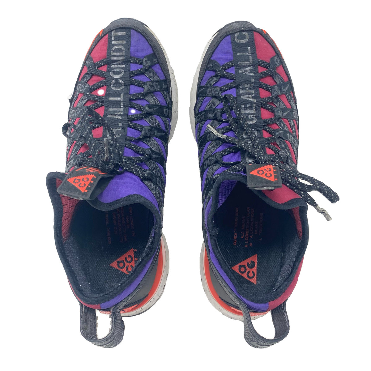 Nike ACG React Terra Gobe Noble Red Court Purple BV6344-601 Sneakers Men’s 6.5 US