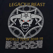 Load image into Gallery viewer, Iron Maiden Legacy Of The Beast 2018-19 World Tour Rock Metal T-Shirt Men’s XL
