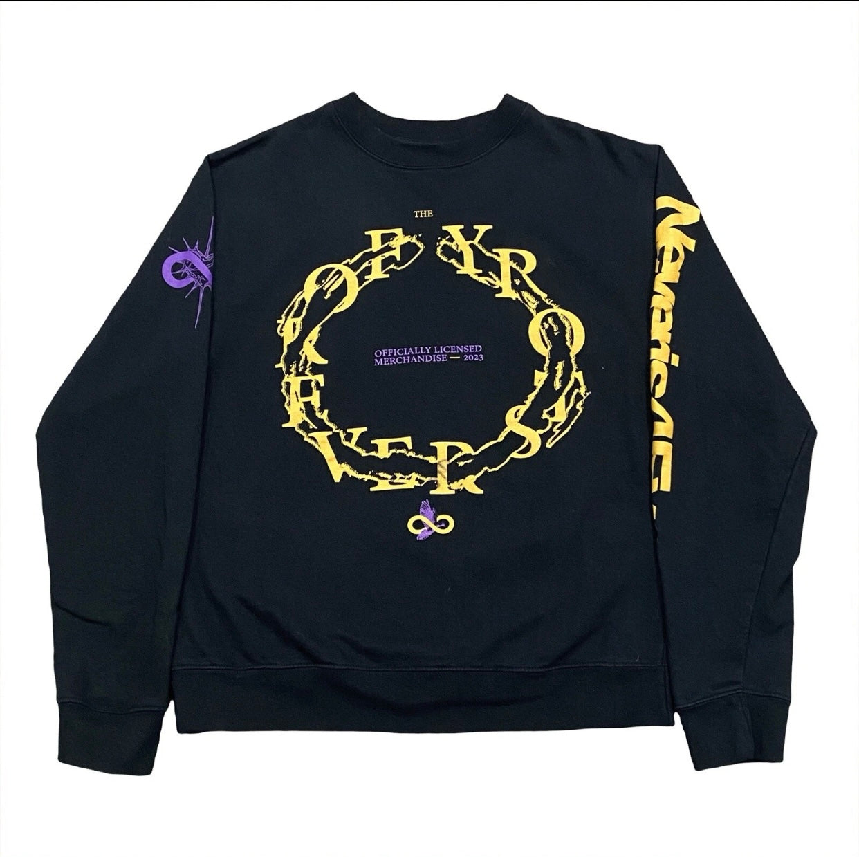 JID The Forever Story Tour 2023 Official Merch Rap Sweatshirt Men’s Medium