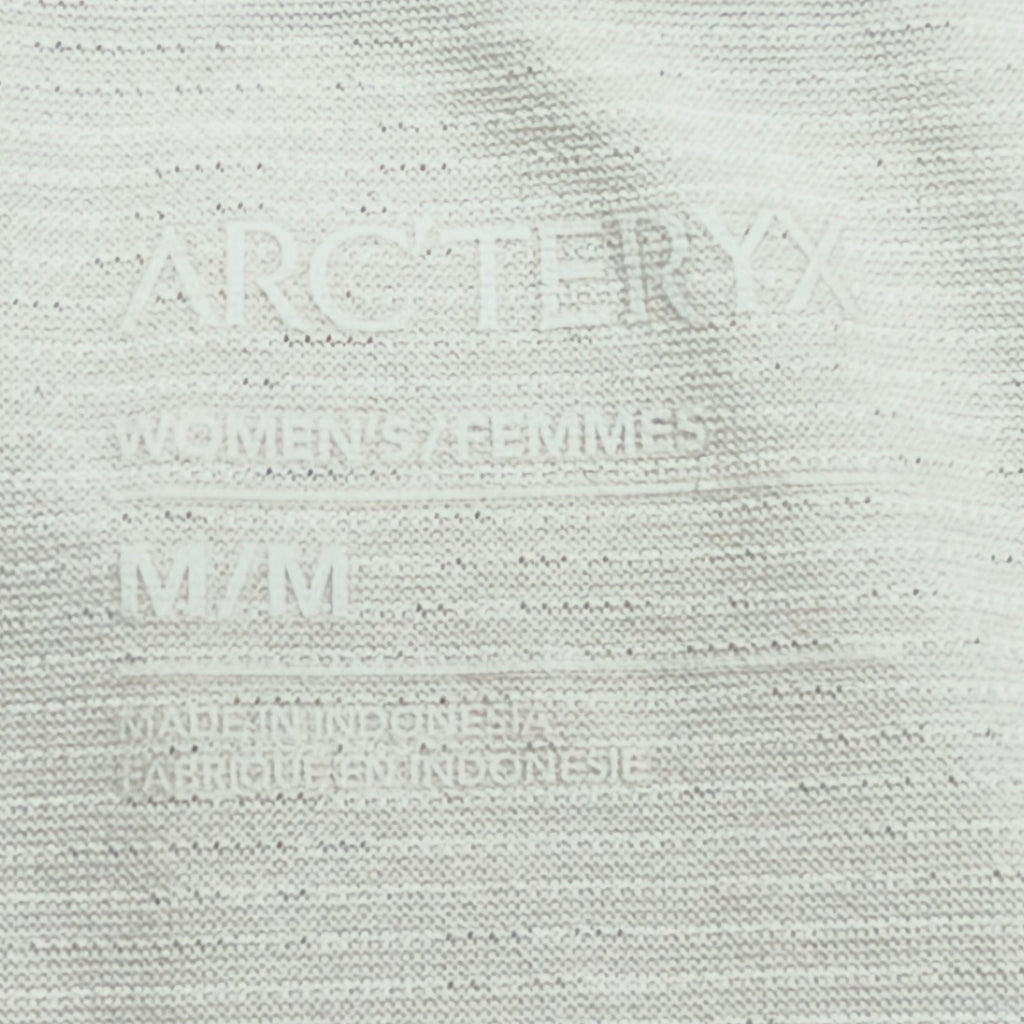 Arcteryx Arc’teryx Academy Quadra Crew LS Light Gray Shirt Women’s Medium
