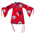 Vintage Hardwood Classics NBA Philadelphia 76ers All Over Print Jersey Dress Women’s XL