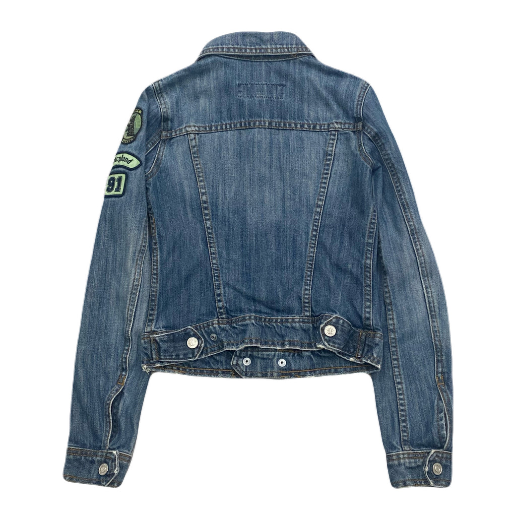 Vintage Juicy Couture Y2K Dog Lover 91 Juicyland Patch Denim Jean Jacket Women’s P