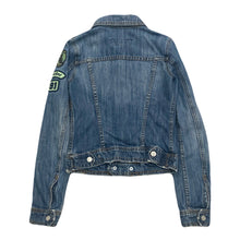Load image into Gallery viewer, Vintage Juicy Couture Y2K Dog Lover 91 Juicyland Patch Denim Jean Jacket Women’s P
