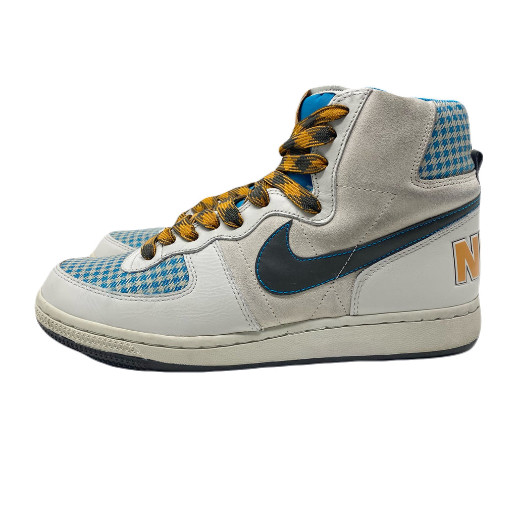 Nike 2008 Terminator High 310066-001 Limited Edition Checkered Basketball Shoes Women’s 9 US