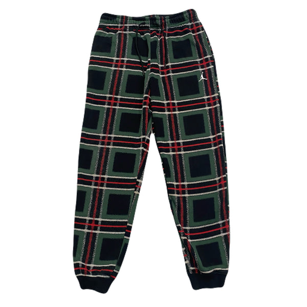 Nike Air Jordan Holiday Plaid FV7462-010 Joggers Sweatpants Men’s Medium