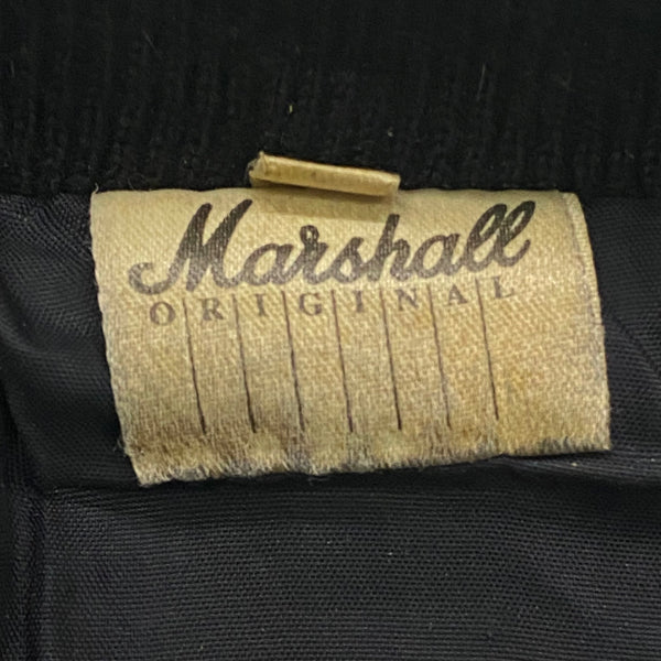 Vintage Marshall Amps Wool Snap Bomber Jacket Men’s Large