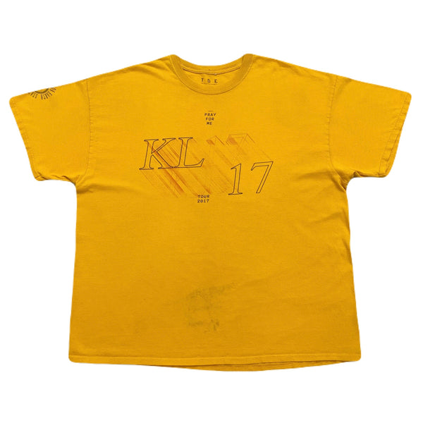 Kendrick Lamar 2017 Pray For Me Damn Tour Top Dawg Entertainment T-Shirt Men’s 2XL