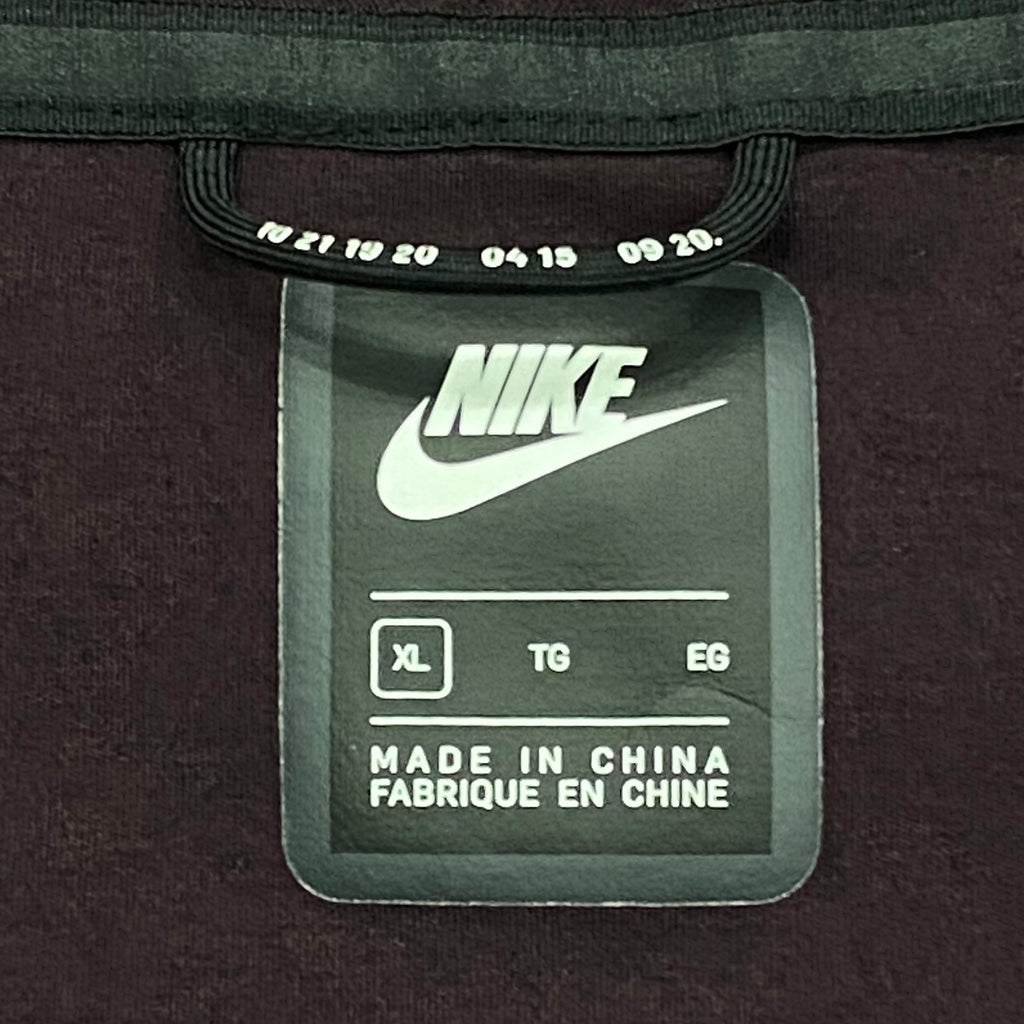 Nike Tech Pack Tech Fleece Maroon Purple AA3784-659 Full Zip Hoodie Men’s XL
