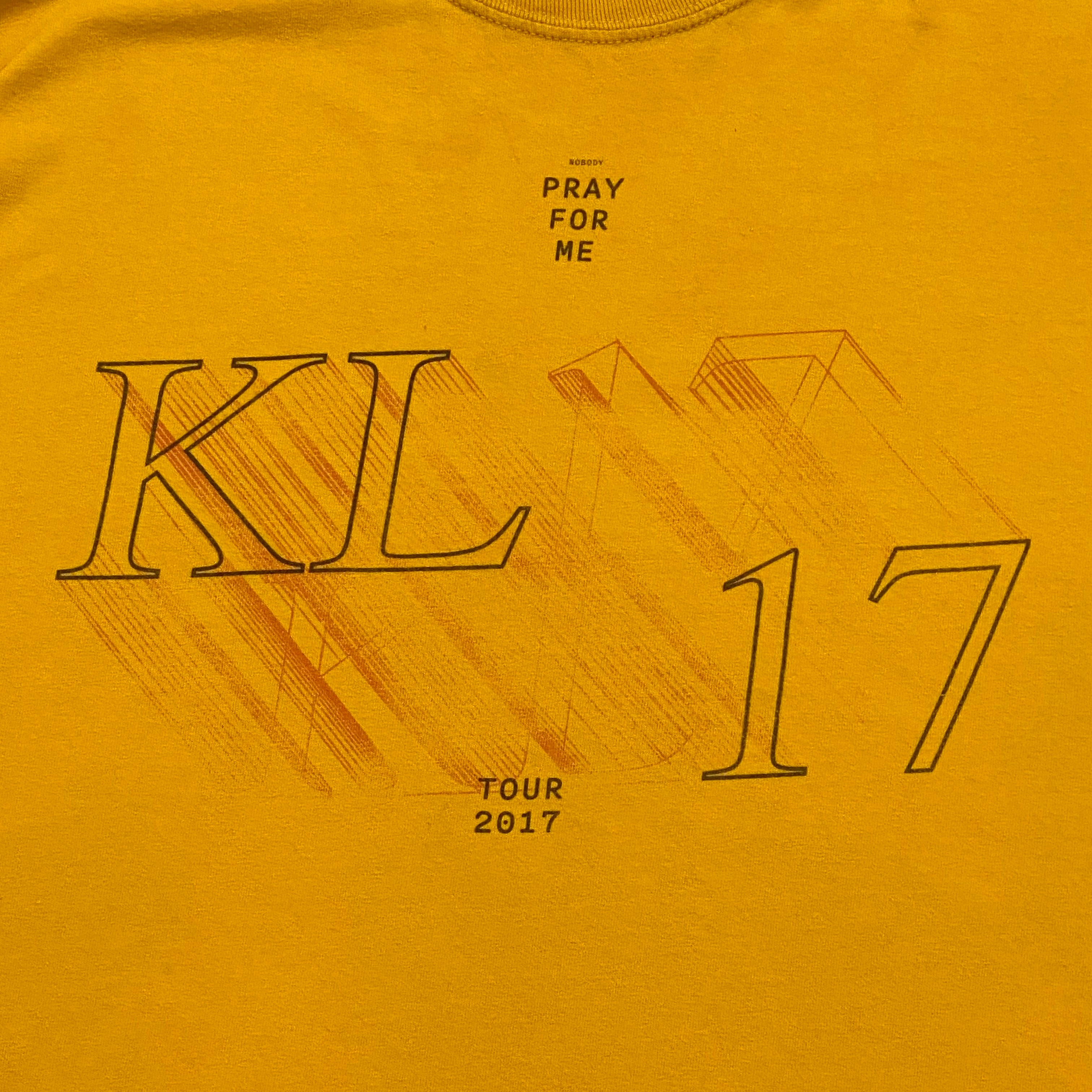 Kendrick Lamar 2017 Pray For Me Damn Tour Top Dawg Entertainment T-Shirt Men’s 2XL