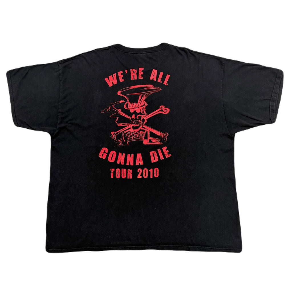 Slash R&FN’R We’re All Gonna Die 2010 Guns N Roses Rock T-Shirt Men’s 3XL