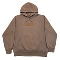 Vintage Etnies Skate Embroidered Logo Brown Skater Hoodie Men’s Large