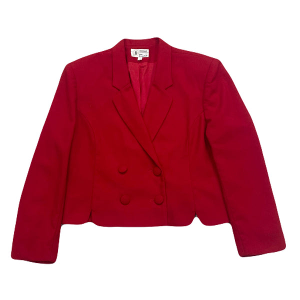 Vintage 80’s Braemar By Jeremy Scott Virgin Wool Blazer Jacket Women’s 16