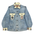 Vintage Levis x Polo Bear 1 Of 1 Custom Denim Jacket With Flip Cuffs By Subtle Flex Streetwear Women’s 38