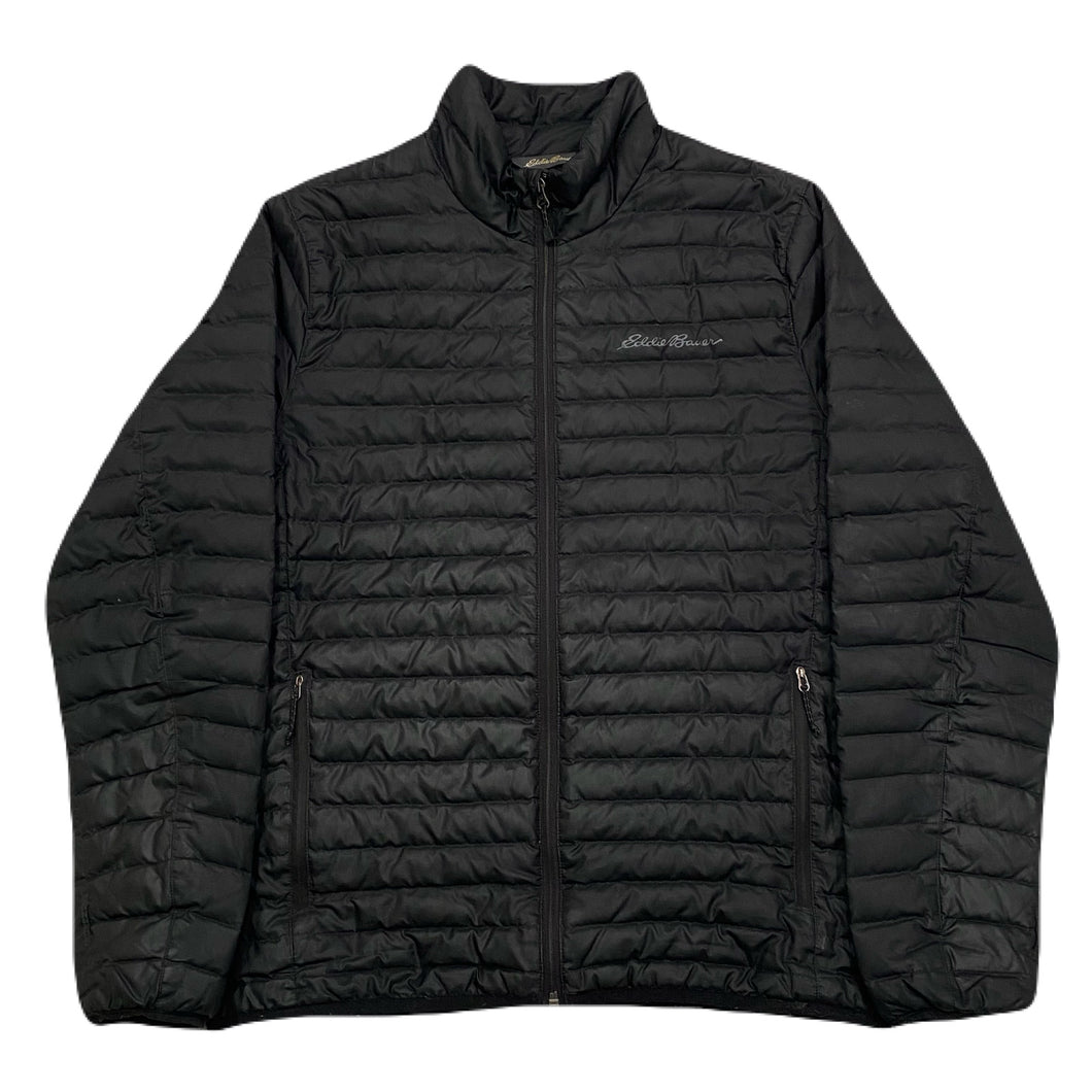 Eddie Bauer EB650 Down Fill Black Packable Puffer Jacket Coat Men’s Medium