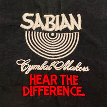 Load image into Gallery viewer, Vintage Sabian Cymbals Rock Music Windbreaker Jacket Men’s Large
