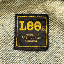Load image into Gallery viewer, Vintage 80’s Lee Denim Made In Canada Trucker Jacket Men’s 42 R
