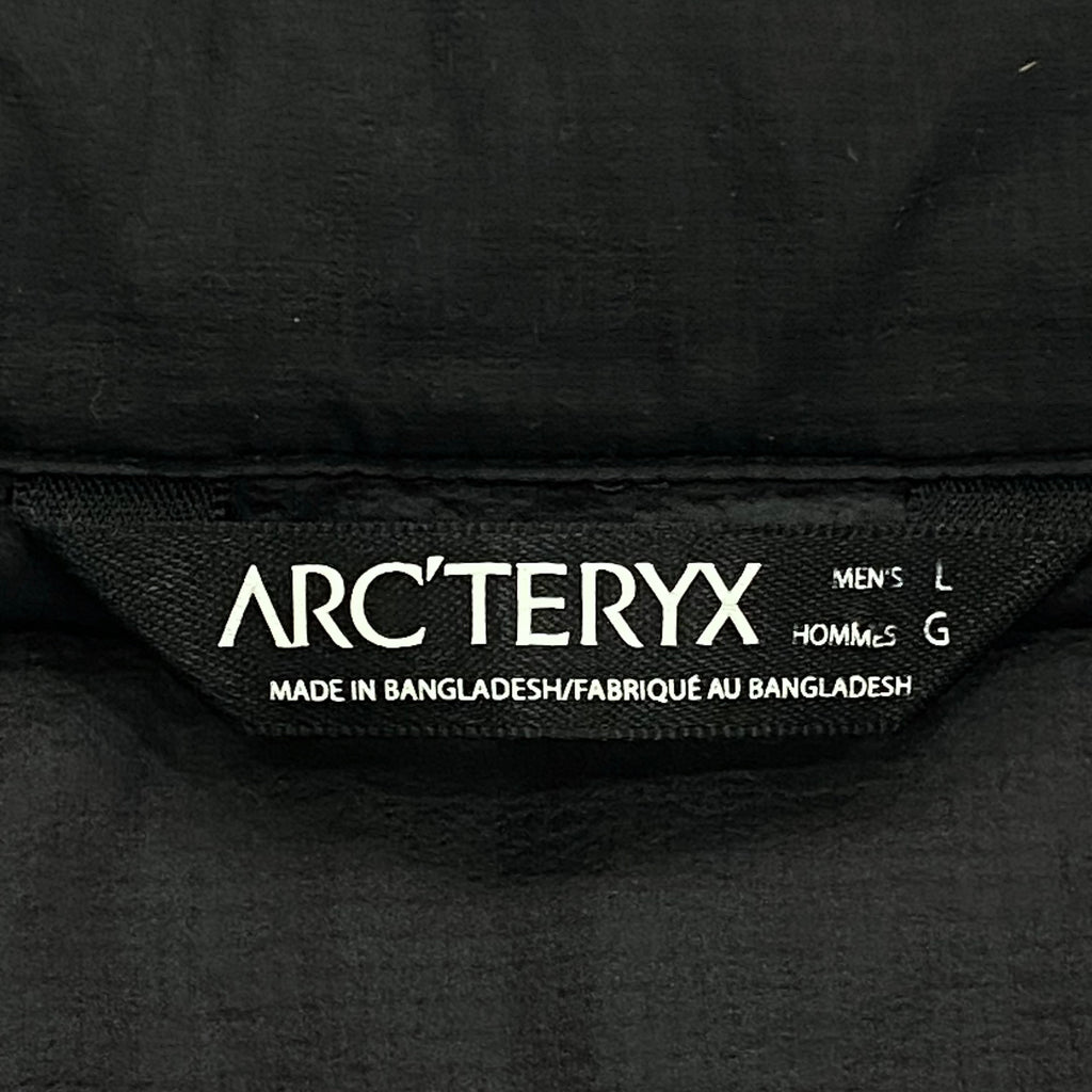 Arc’teryx 2017 Black Coquitlam Concrete Insulated Atom LT Jacket Men’s Large