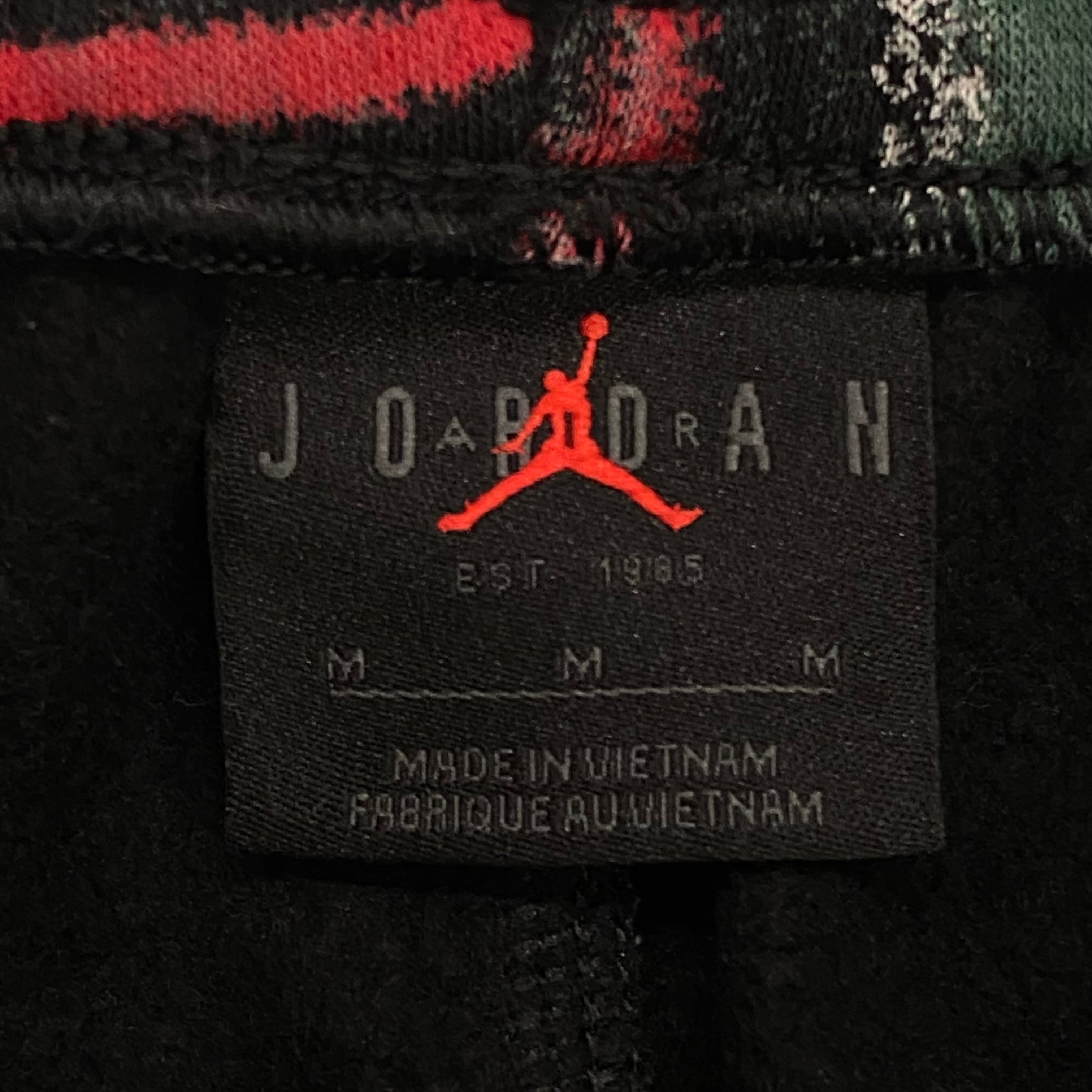 Nike Air Jordan Holiday Plaid FV7462-010 Joggers Sweatpants Men’s Medium