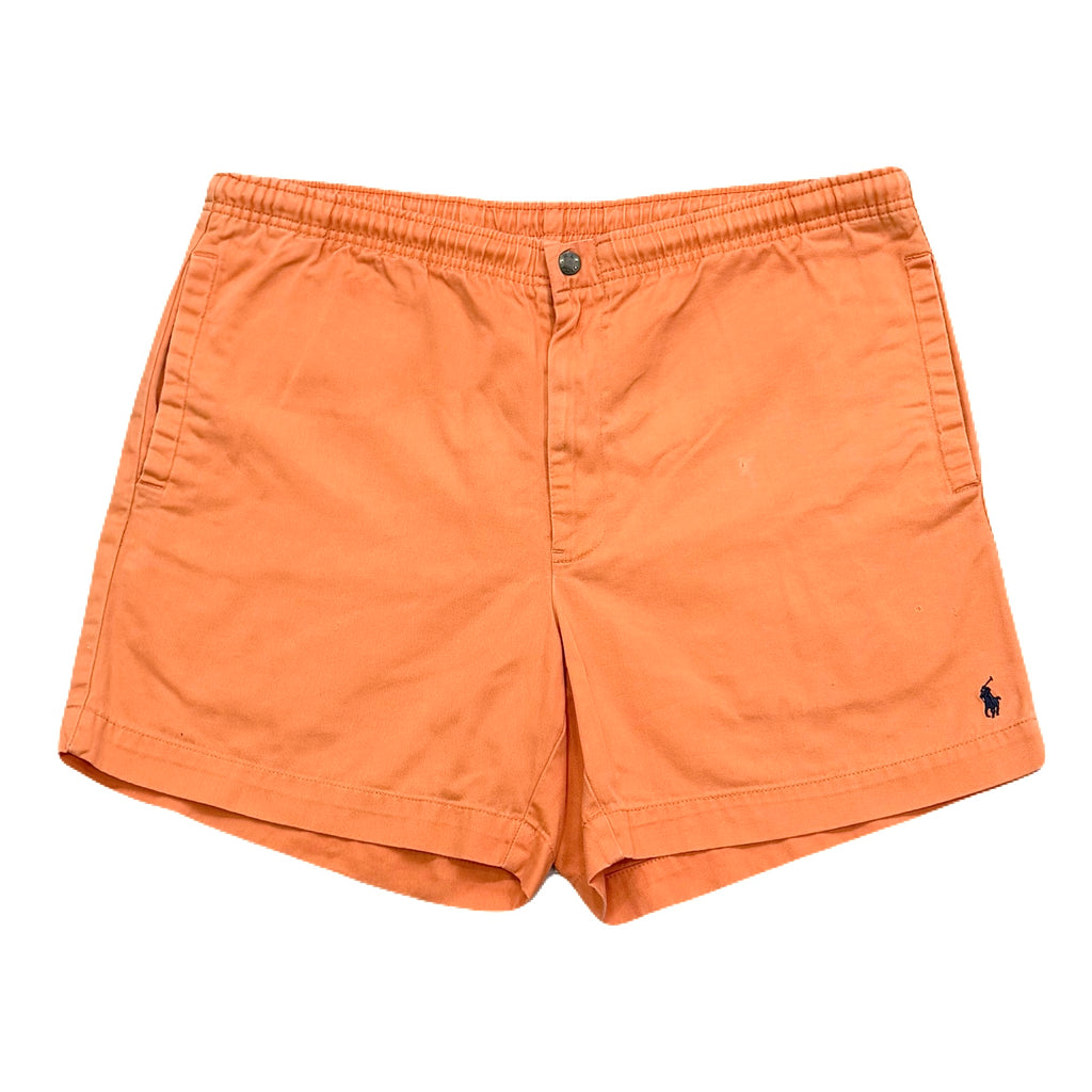 Vintage Polo Ralph Lauren Prepster Stretch Orange Chino Shorts Men’s Small