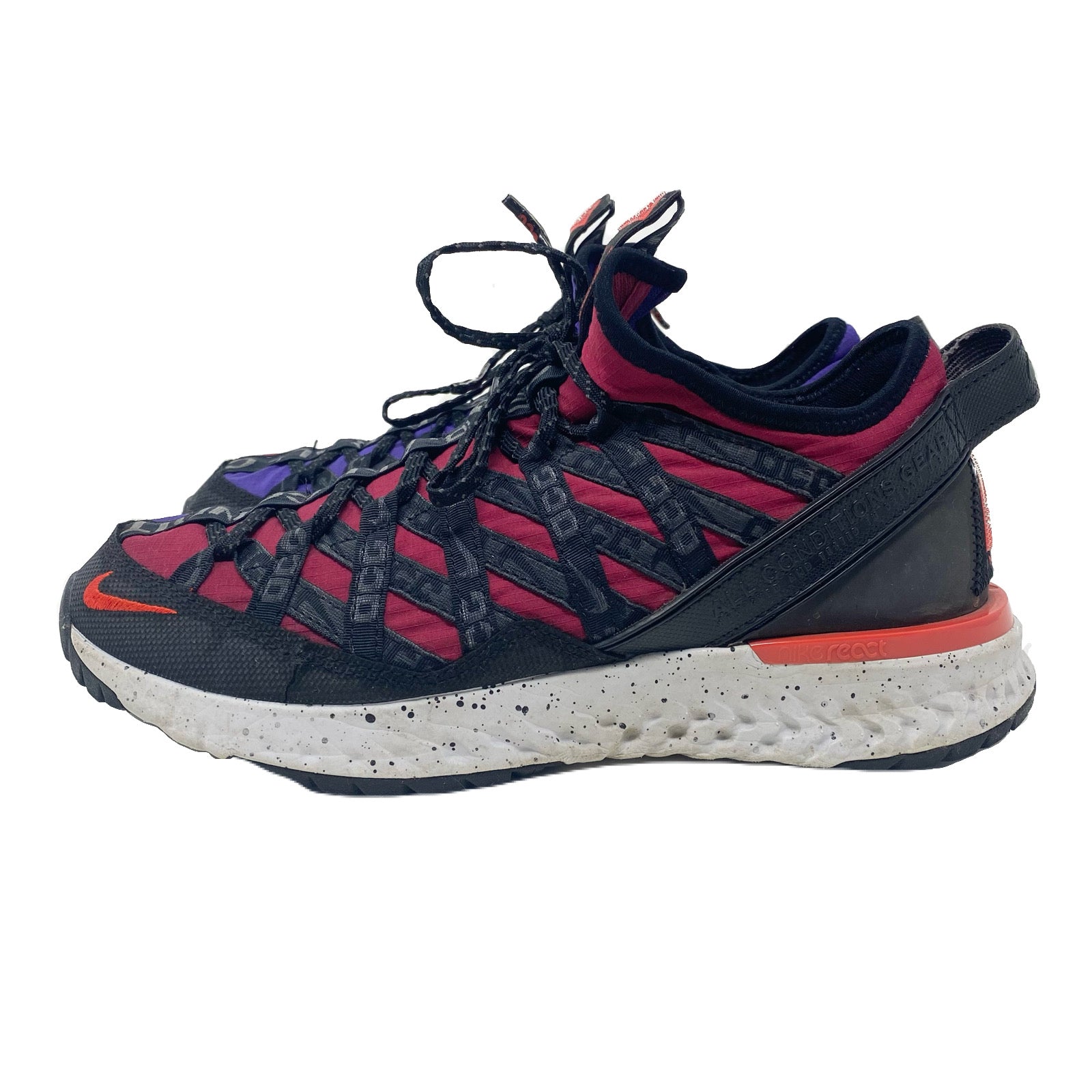 Nike ACG React Terra Gobe Noble Red Court Purple BV6344-601 Sneakers Men’s 6.5 US