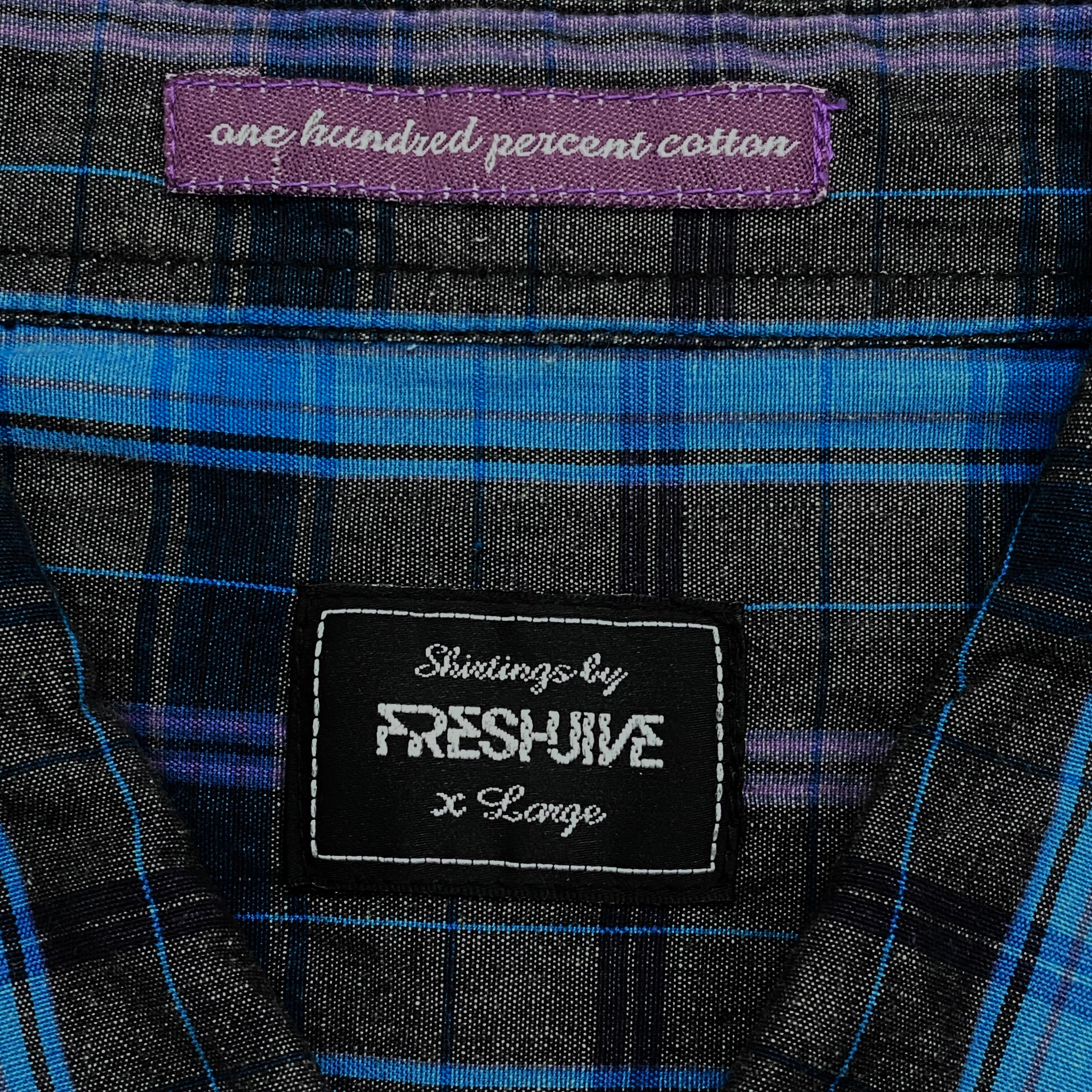 Freshjive Shirtings By Freshjive Plaid Short Sleeve Button Up Shirt Men’s XL