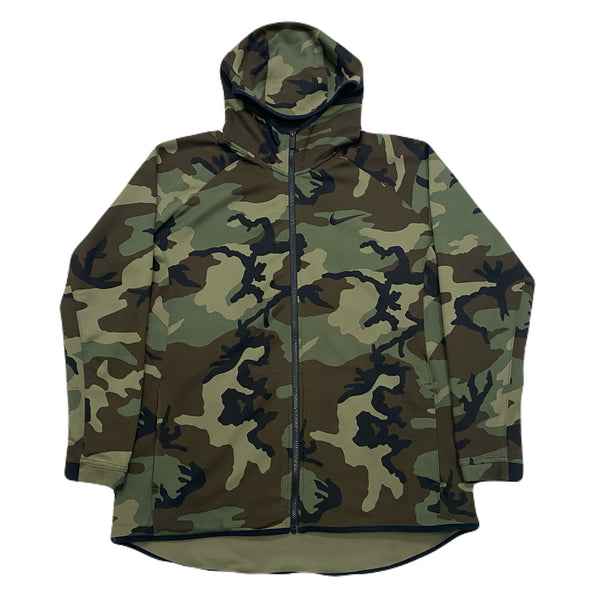 Nike Therma Flex Showtime Camo Full Zip AT4694-222 Basketball Hoodie Men’s XL