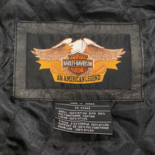 Load image into Gallery viewer, Harley-Davidson 1/1 Official Prototype Black Nylon Polyurethane Coating Back Embroidered Logo Jacket Men’s XXL
