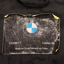 Load image into Gallery viewer, BMW Smartech Black Gray Fleece Lined Softshell Zip Up Jacket Women’s Medium
