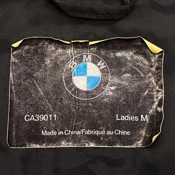 BMW Smartech Black Gray Fleece Lined Softshell Zip Up Jacket Women’s Medium