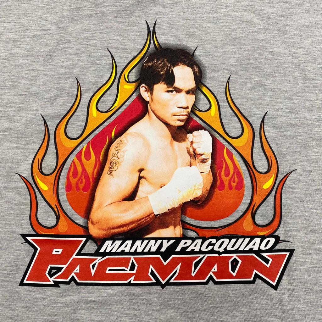 New Rare Vintage No Fear Manny Pacquiao Pacman Peoples Champ T-Shirt Men’s XS