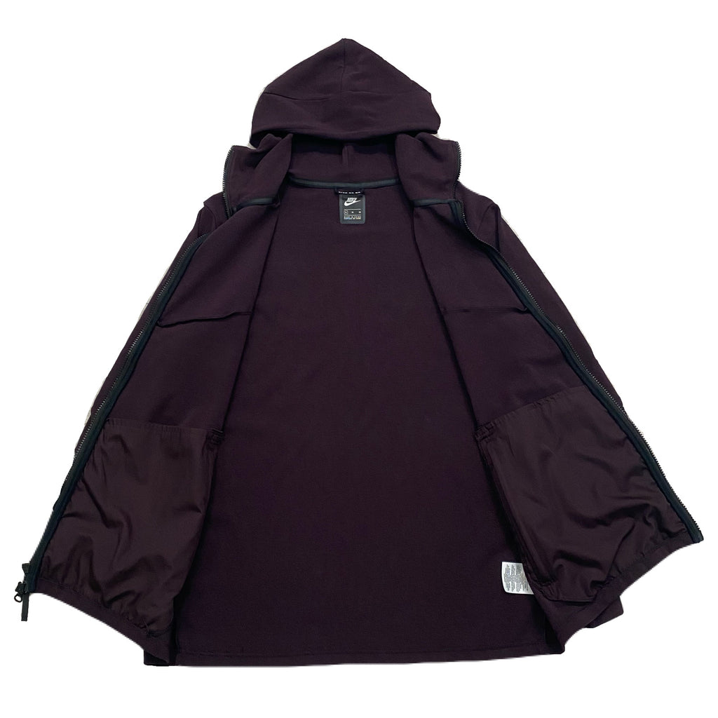 Nike Tech Pack Tech Fleece Maroon Purple AA3784-659 Full Zip Hoodie Men’s XL